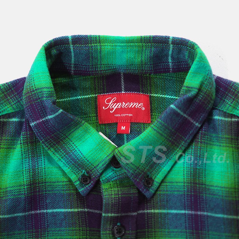 Supreme - Shadow Plaid Flannel Shirt - ParkSIDER