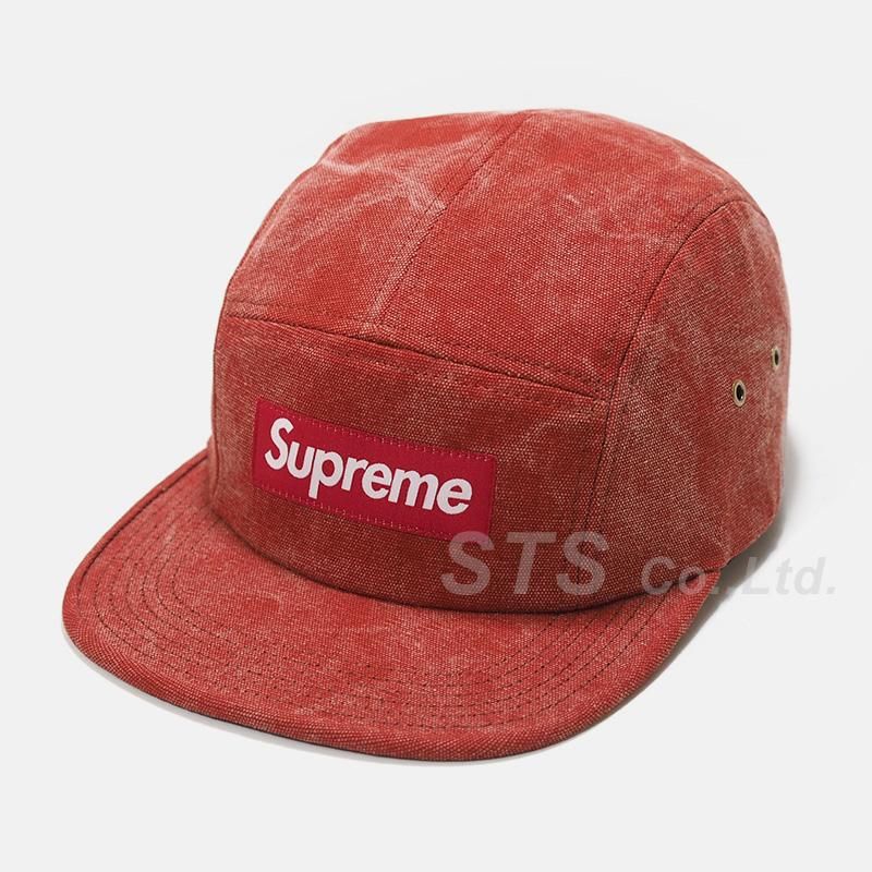 シュプリームStone Washed Canvas Camp Cap Supreme Washed Canvas Camp Cap (SS24) - $54