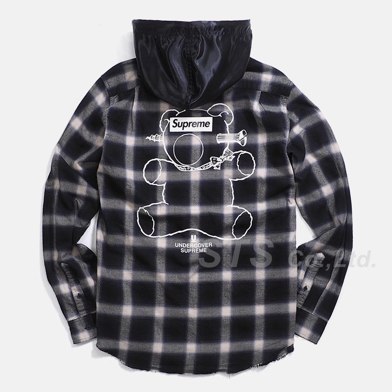 Supreme/Undercover Satin Hooded Flannel Shirt - ParkSIDER