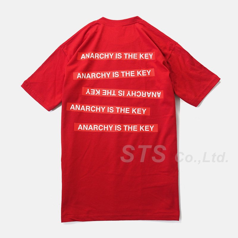Supreme / UNDERCOVER Anarchy Tee Black –