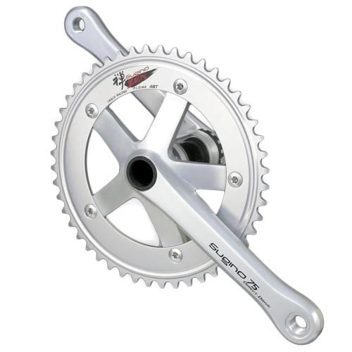 Sugino - 75 DD2 Direct Drive Crankset (Silver , 49-50T)
