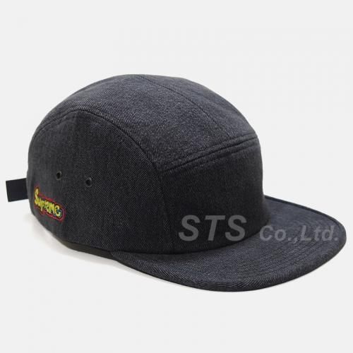 Supreme - Denim Skate Logo Camp Cap