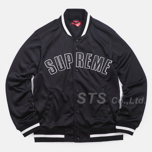 Supreme - Mesh Varsity Jacket