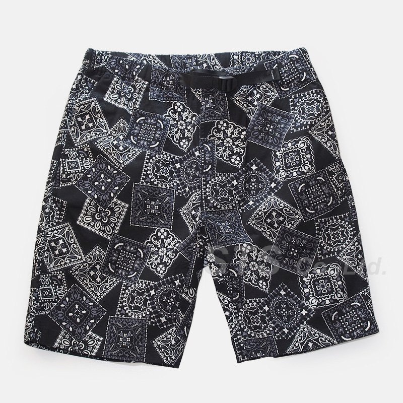 Supreme bandana belted shorts 黒 L | hartwellspremium.com