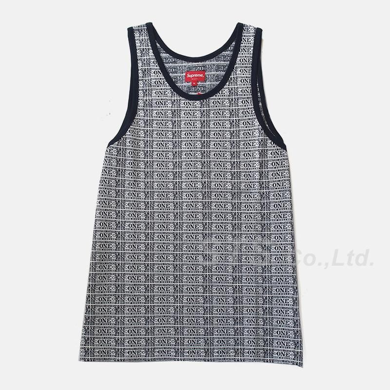 SUPREME スウェット タンクトップ グレー