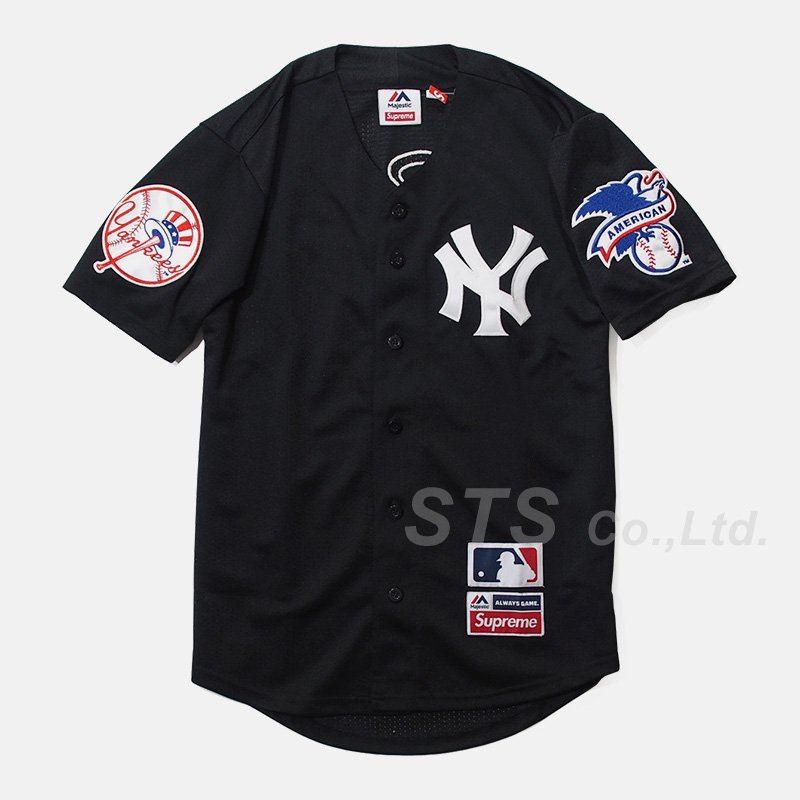 Supreme ヤンキース ベースボールシャツほぼ新品未使用
