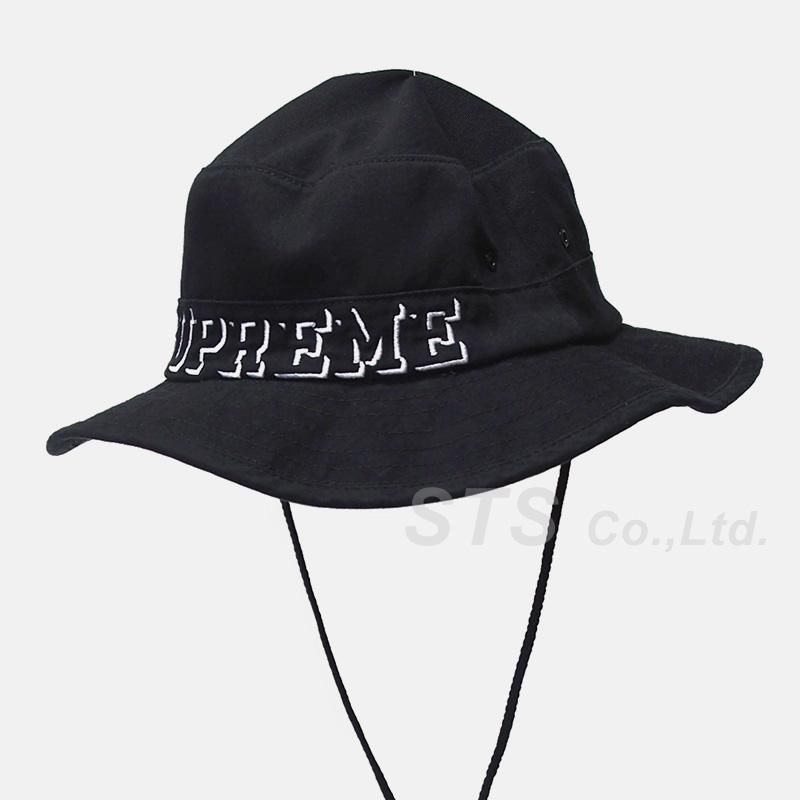 Supreme Twill Boonie BLACK シュプリーム ブーニー Supreme - Military Boonie | 人気ミリタリーブーニー - UG.SHAFT