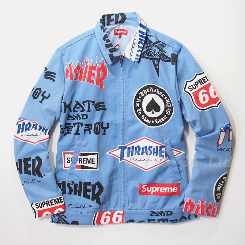 THRASHER Supreme ジャケット