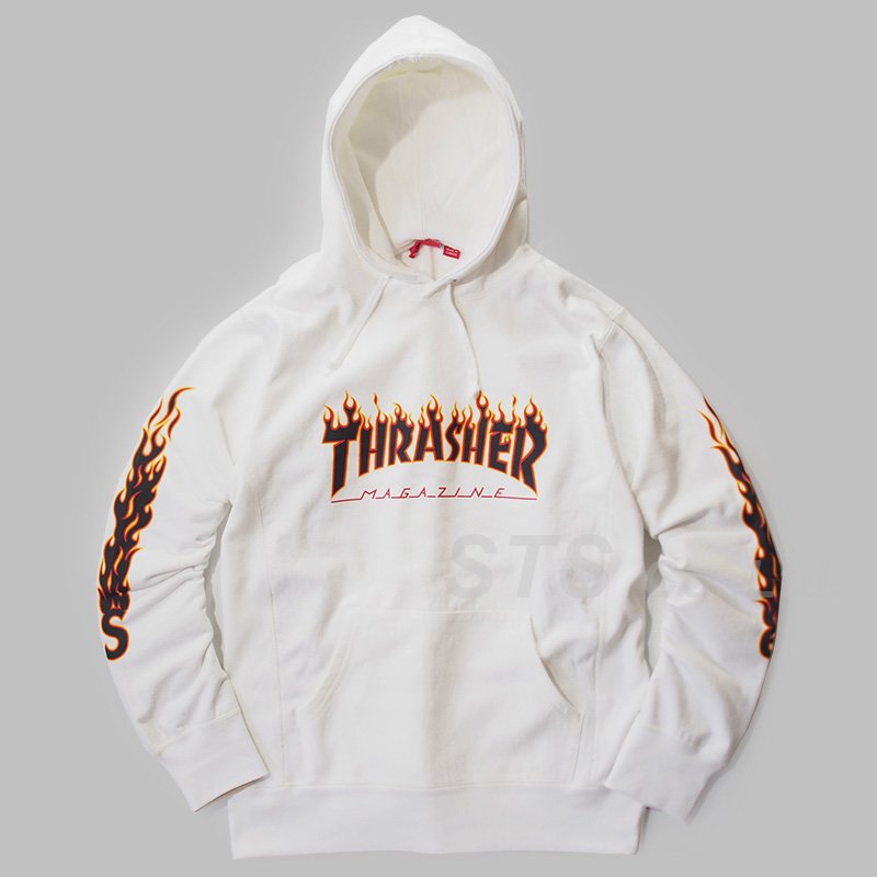 Supreme - Thrasher Hooded Sweatshirt - ParkSIDER