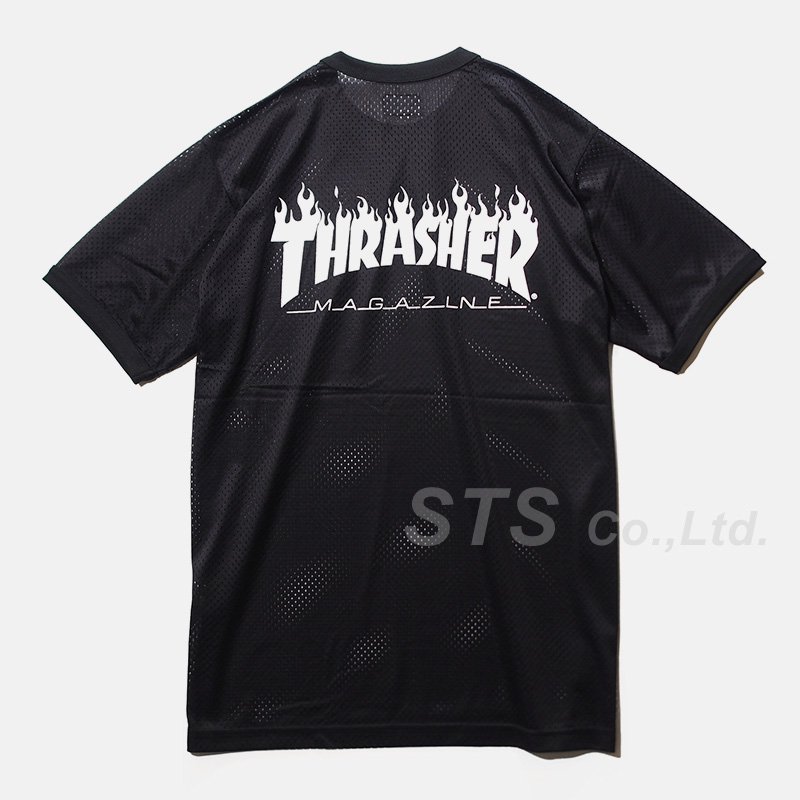 Supreme - Thrasher Mesh Crewneck - ParkSIDER