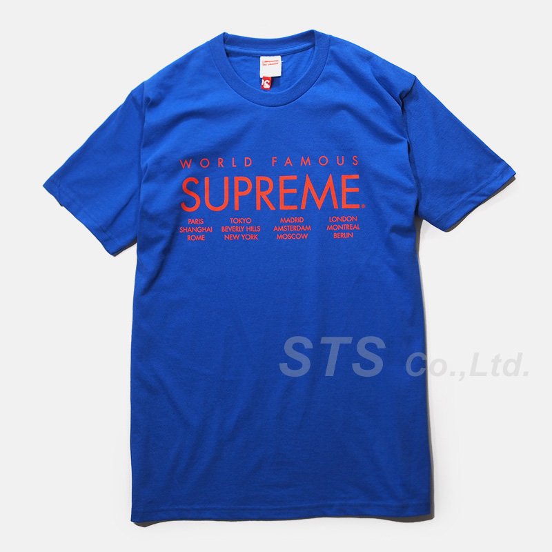 Supreme International Tee World Famous - Tシャツ/カットソー(半袖