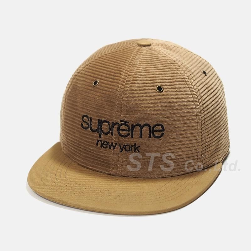 Supreme - Cord Classic Logo 6 - Panel Cap - ParkSIDER