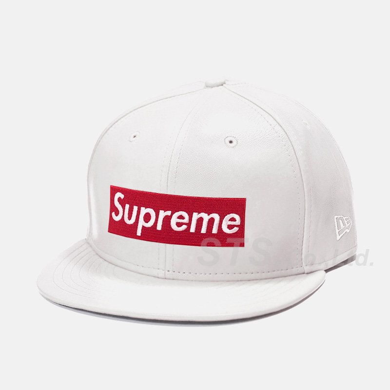 Supreme - Leather Box Logo New Era - ParkSIDER