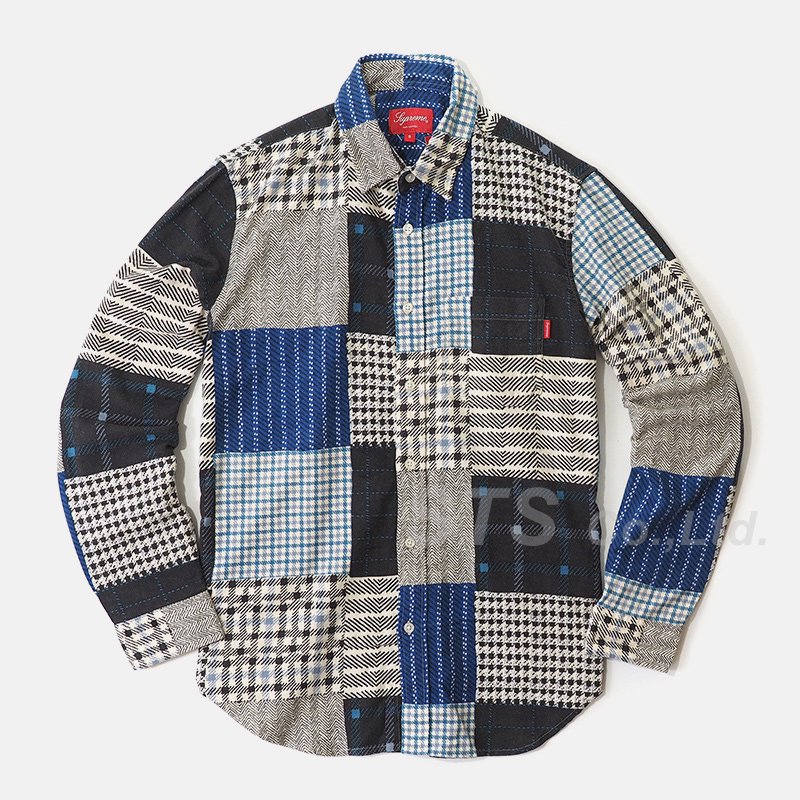 Supreme - Printed Patchwork Flannel Shirt - ParkSIDER