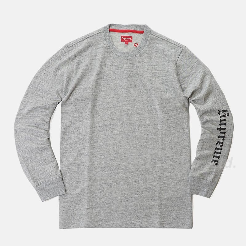 ★Supreme★オールド イングリッシュ ロングスリーブ トップ Supreme シュプリーム 2024AW Old English L/S Top オールド