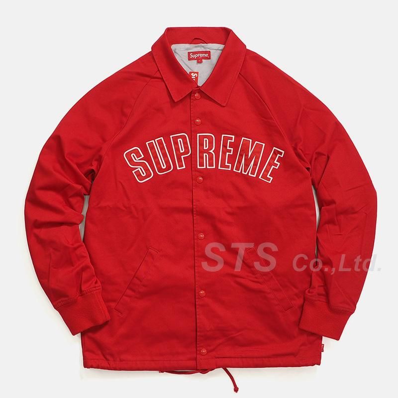 Supreme twill coaches store jacket