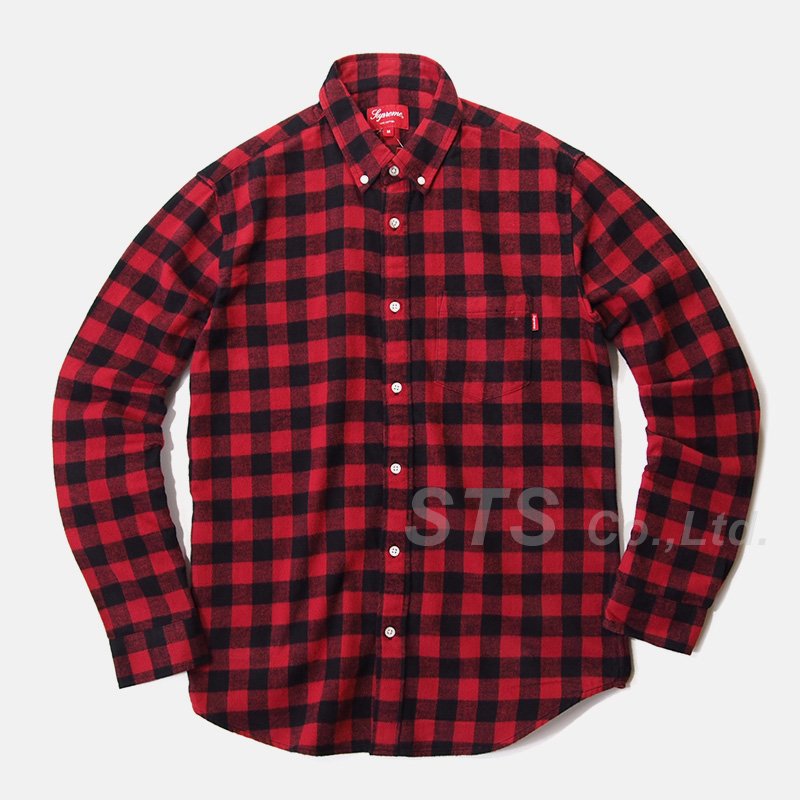 Supreme - Small Buffalo Flannel Shirt - ParkSIDER