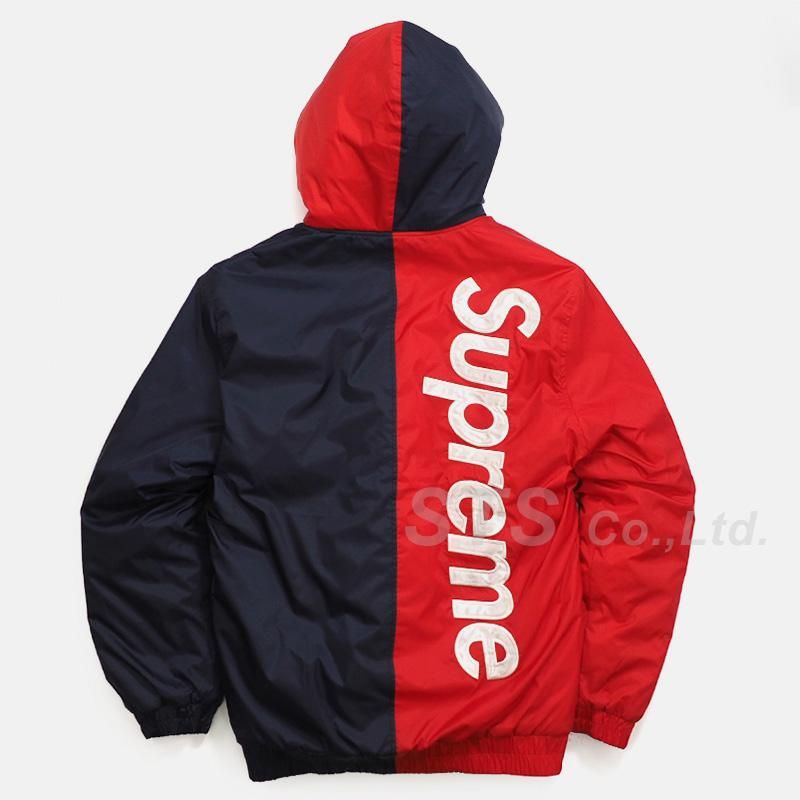 supreme 2-tone hooded sideline jacket購入検討中です