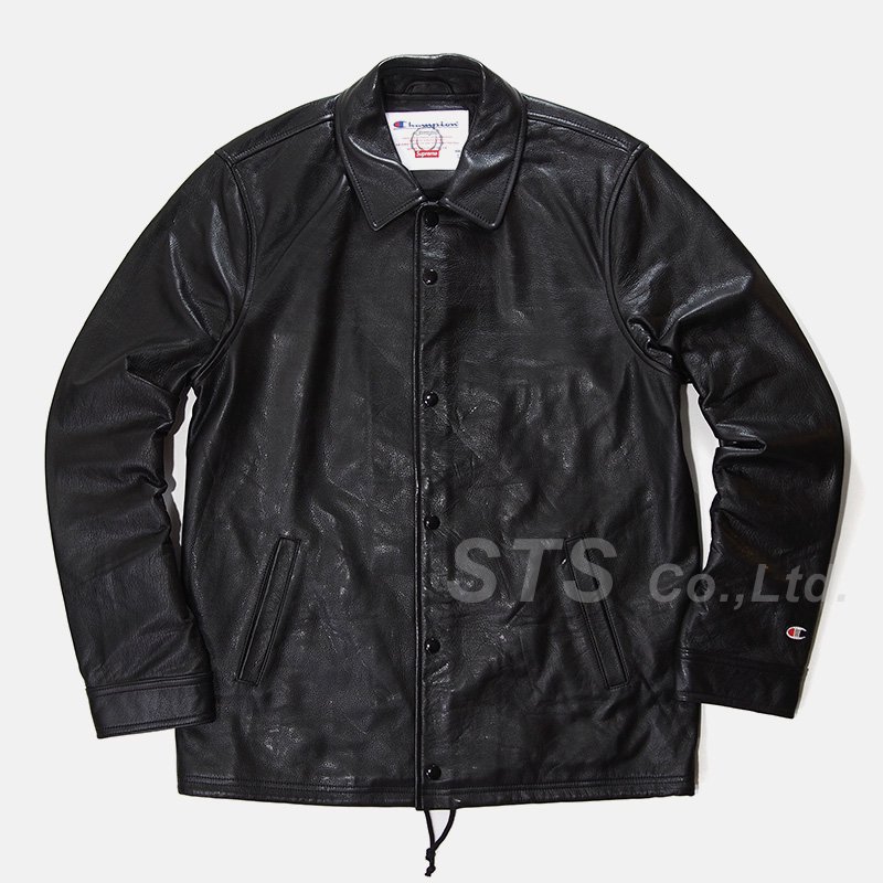 Supreme/Champion Leather Coaches Jacket - ParkSIDER