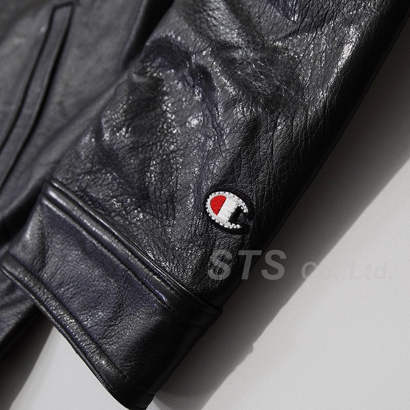 Supreme/Champion Leather Coaches Jacket - ParkSIDER