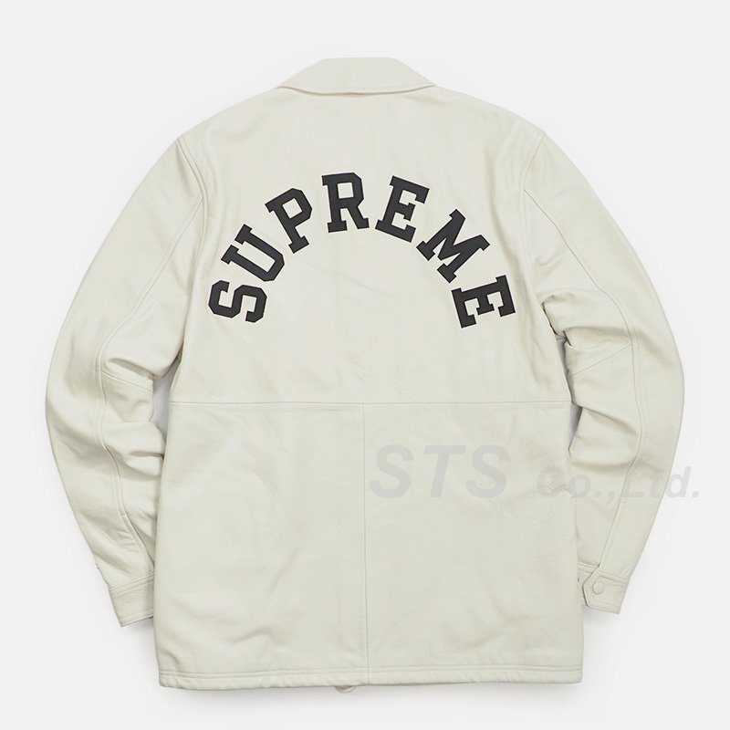 Supreme/Champion Leather Coaches Jacket - ParkSIDER