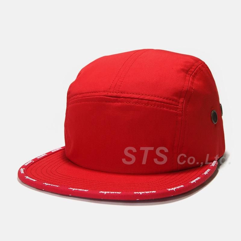 【新品未使用】supreme visor print Camp cap キャップ 18SS SUPREME Visor Print Camp Cap (BLACK) シュプリーム