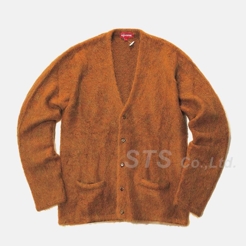 supreme mohair cardigan シュプリーム モヘア サイズM-