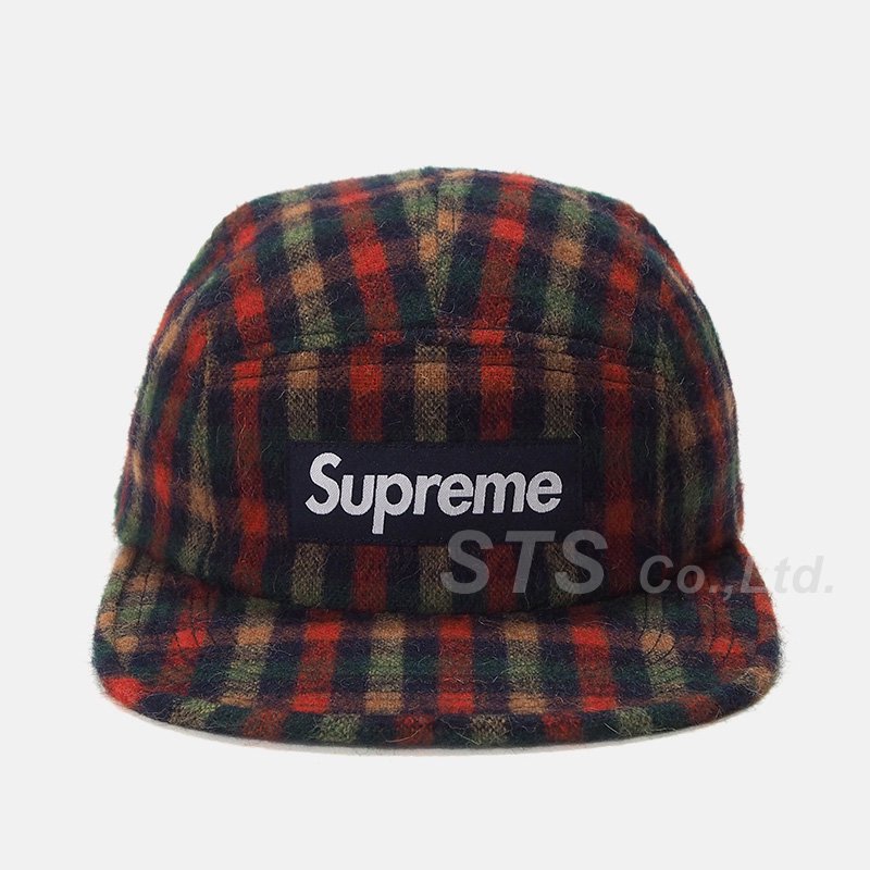 Checkered shop supreme hat