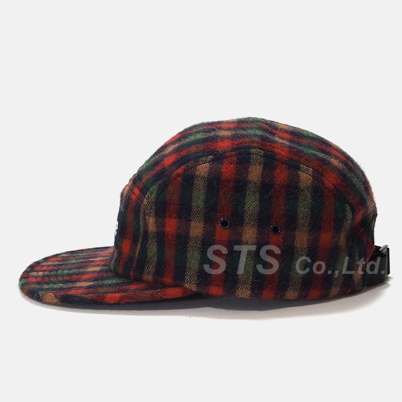 Supreme Wool Plaid Camp Cap ブラウン 15aw Supreme - Wool Plaid Camp Cap - ParkSIDER