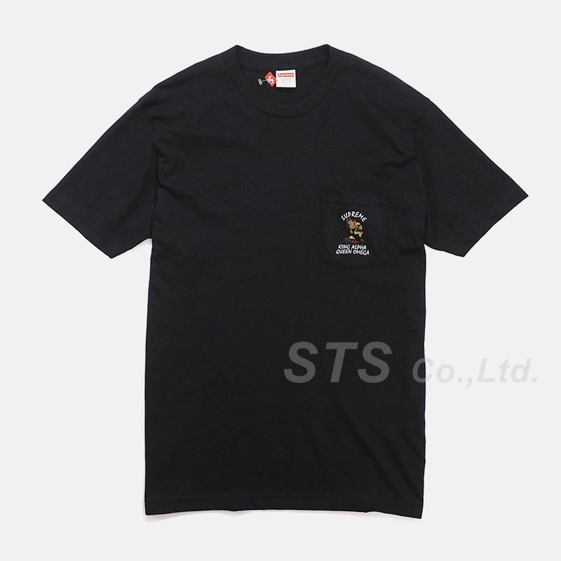 supreme king alpha tシャツ