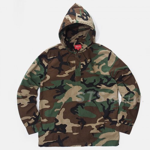 Supreme - Hooded Ripstop Pullover Shirt