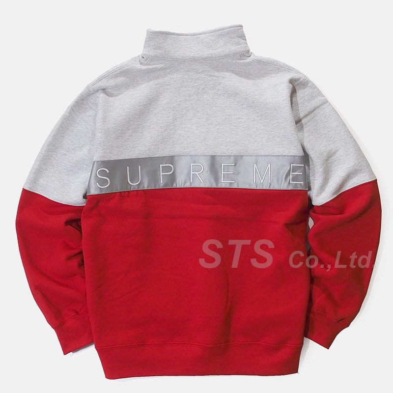 Supreme - 2-Tone 3M Reflective Half Zip Sweat - ParkSIDER