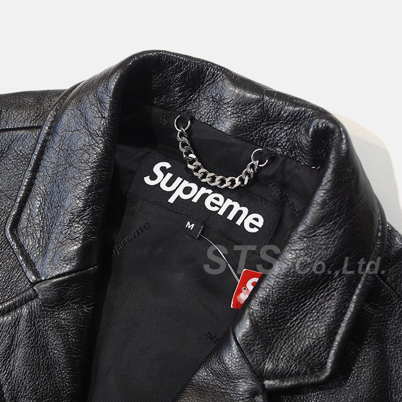 ★セール 美品 supreme faux croc car coat 野村訓一着用 L