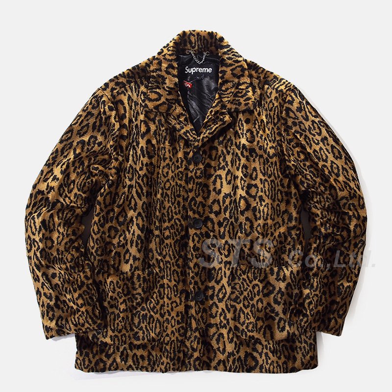 Supreme - Leopard Faux Fur Coat - ParkSIDER