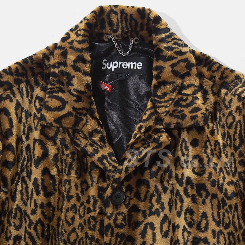 メンズsupreme Levi's leopard jacket