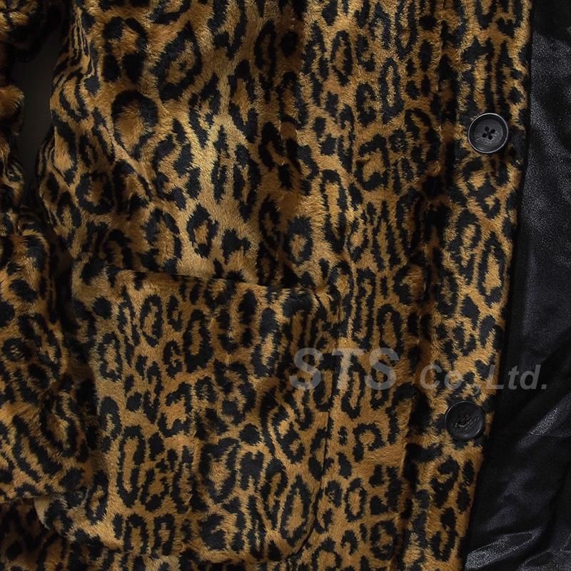 Supreme☆16AW☆ Faux Fur Leopard Jacket☆XL Supreme Leopard Spot Faux Fur Jacket Brown Box Logo Vintage