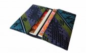 カレン手織り布の両面カードケース（GrGr）