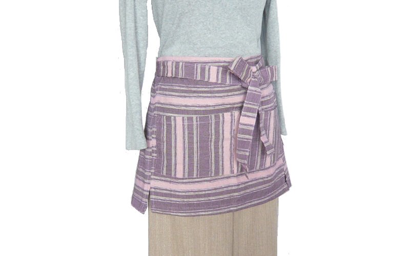 アジア手織りスカート エプロン-