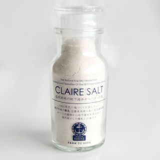 CLAIRE SALT　塩田跡の地下海水からつくった塩×2瓶