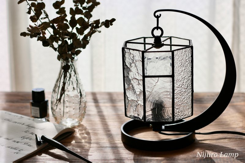 Nijiiro Lamp｜ニジイロランプ】 ステンドグラスの テーブルランプ