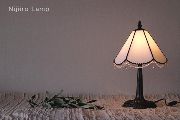 Nijiiro Lamp｜ニジイロランプ】 ステンドグラスのテーブルランプ