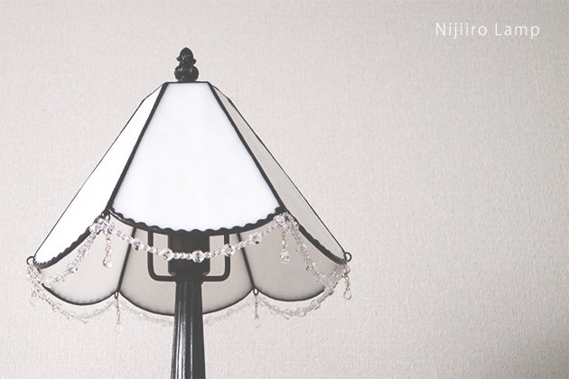 Nijiiro Lamp｜ニジイロランプ】 ステンドグラスのテーブルランプ 