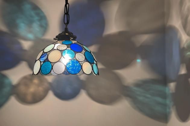 Nijiiro Lamp｜ニジイロランプ】 ステンドグラスのペンダント