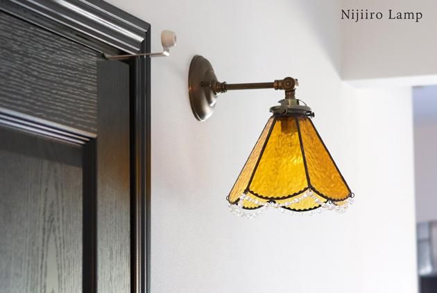 Nijiiro Lamp｜ニジイロランプ】 ステンドグラスのブラケット
