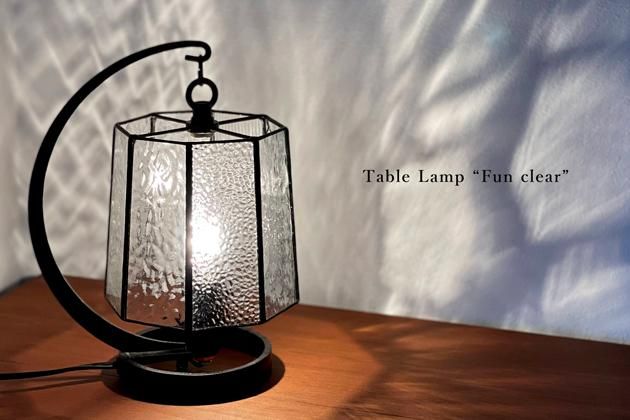 Nijiiro Lamp｜ニジイロランプ】 ステンドグラスの テーブルランプ Fun