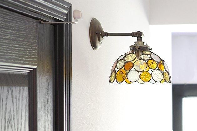 Nijiiro Lamp｜ニジイロランプ】 ステンドグラスのブラケット