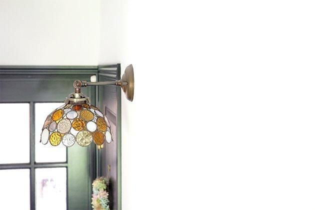 Nijiiro Lamp｜ニジイロランプ】 ステンドグラスのブラケット