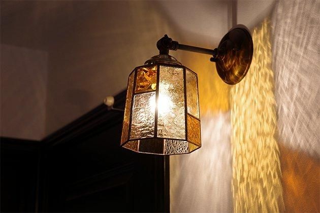 Nijiiro Lamp｜ニジイロランプ】 ステンドグラスのブラケット