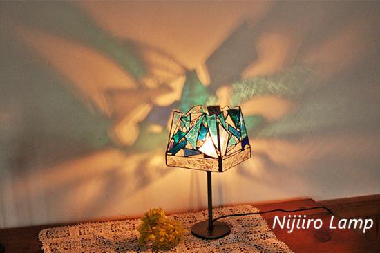 Nijiiro Lamp｜ニジイロランプ】 ステンドグラスのテーブルランプ bit 