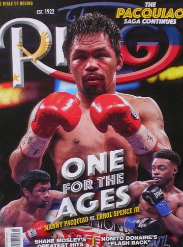 The Ring Magazine（リング紙）井上尚弥 表紙-